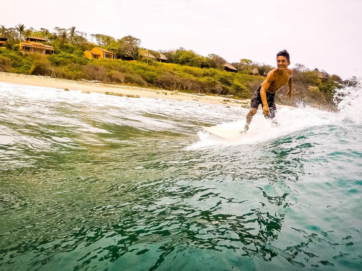 Auberge de jeunesse Experiencia Surf Camp à Brisas de Zicatela Extérieur photo