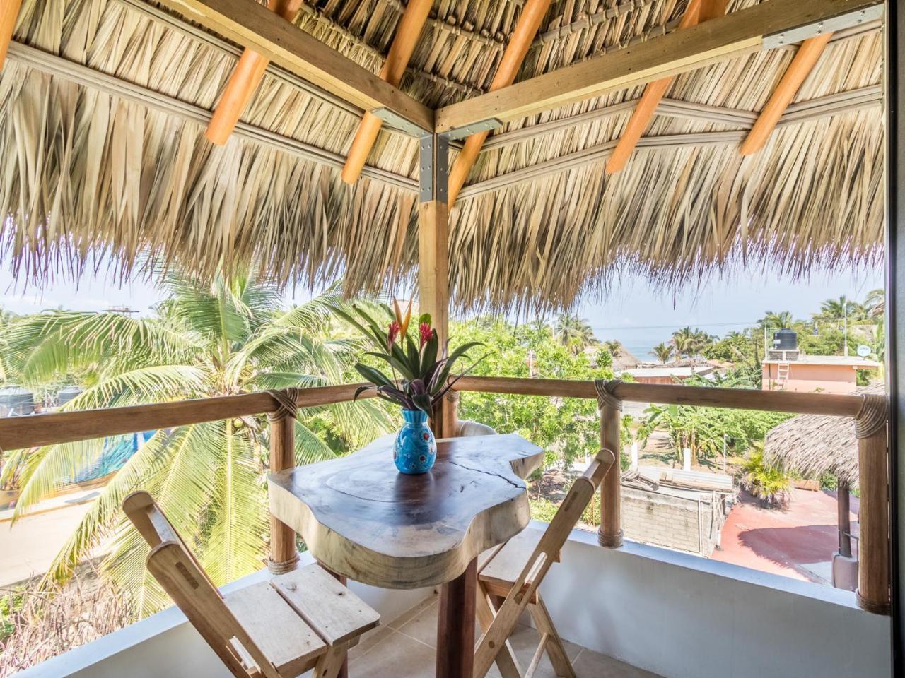 Auberge de jeunesse Experiencia Surf Camp à Brisas de Zicatela Extérieur photo